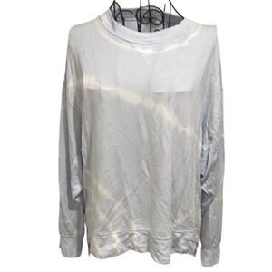 JoyLab long sleeve, knit, tie-dye top. Size XS